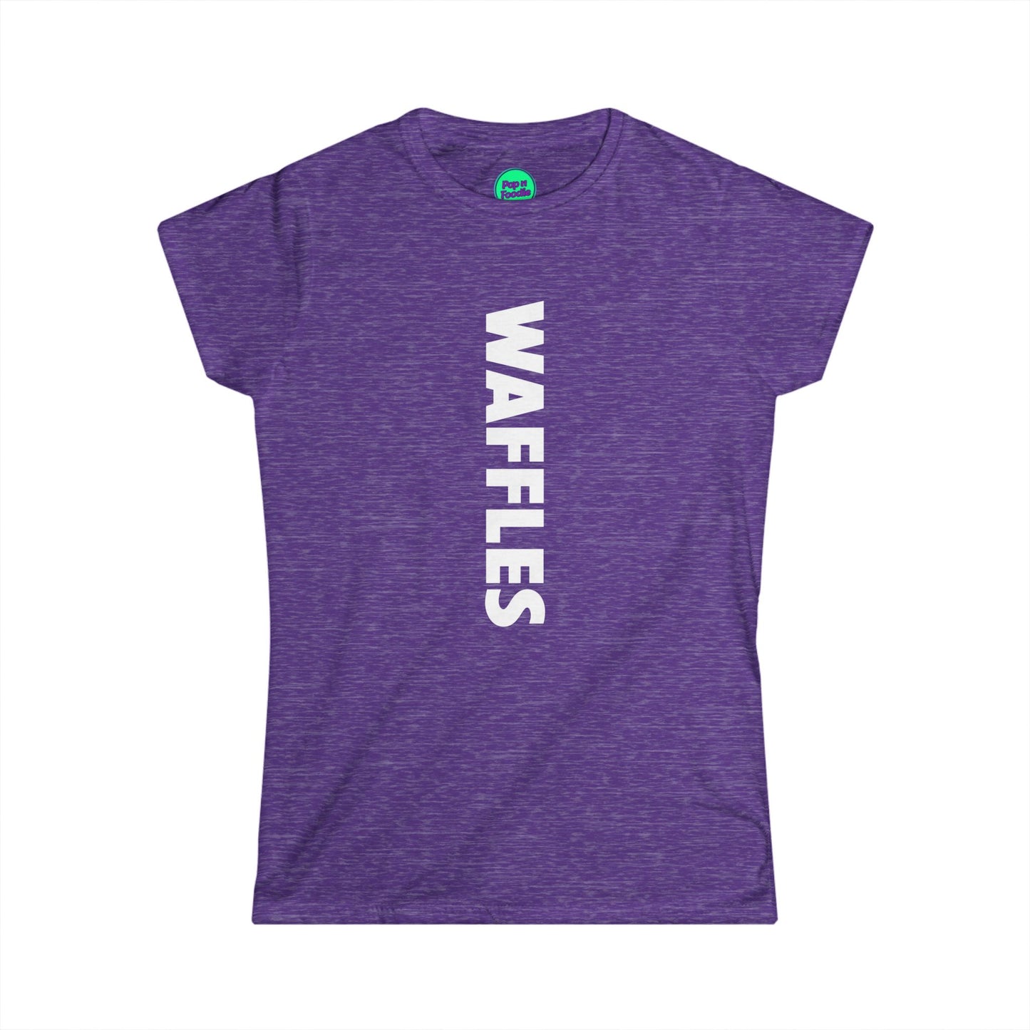 Waffles Black Women's Tee