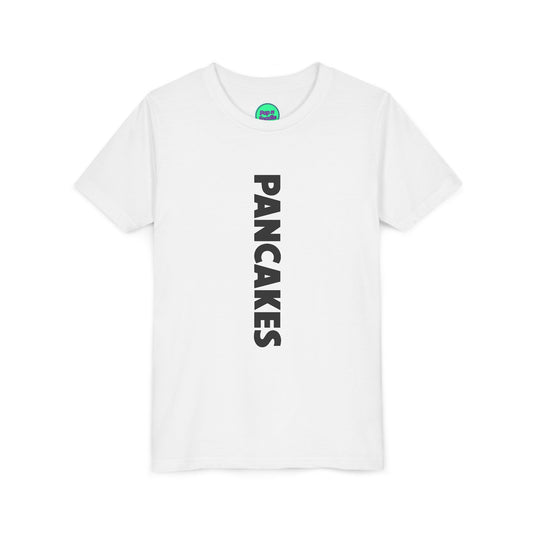 Pancakes White Youth Tee