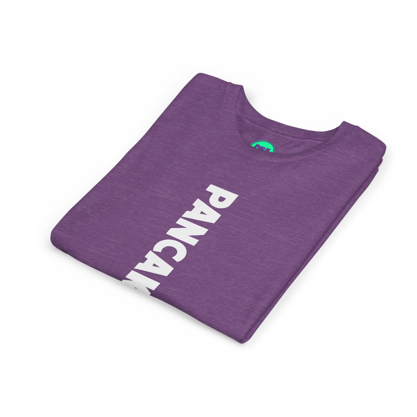 Pancakes Black Youth Tee
