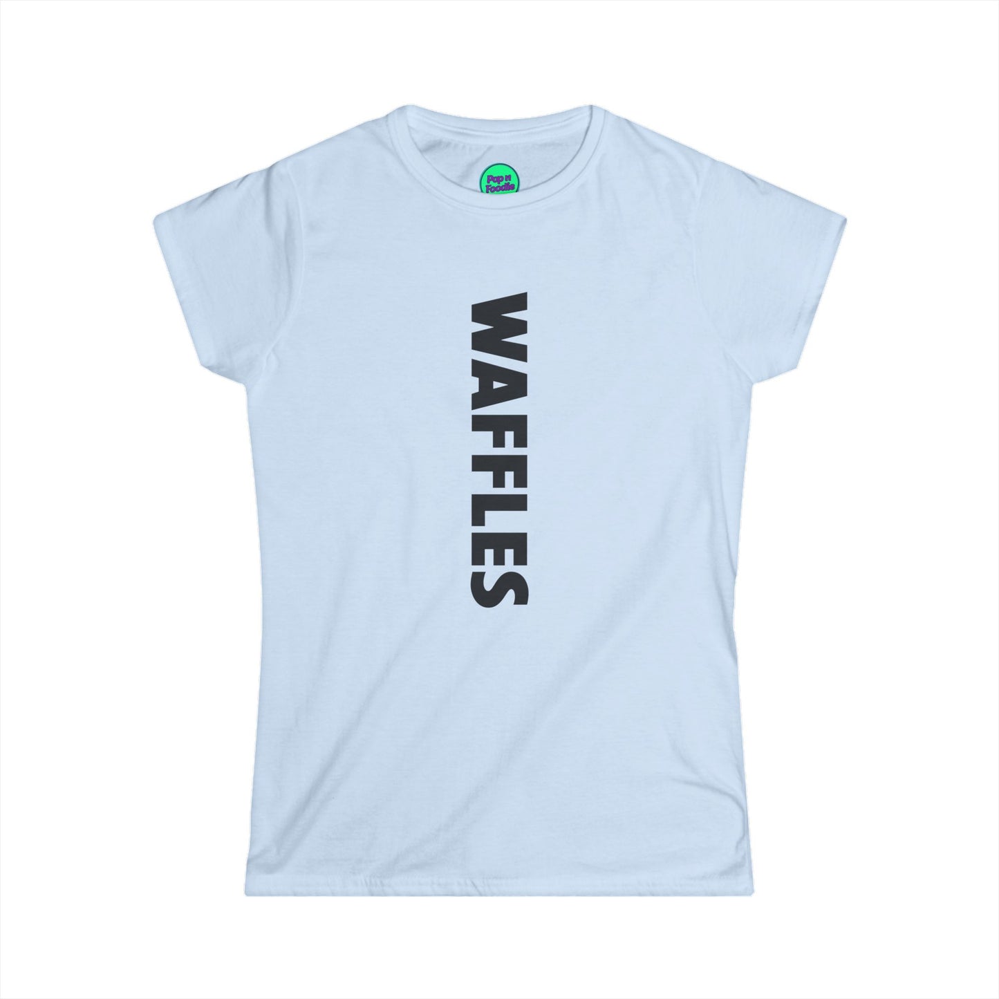 Waffles White Women's Tee