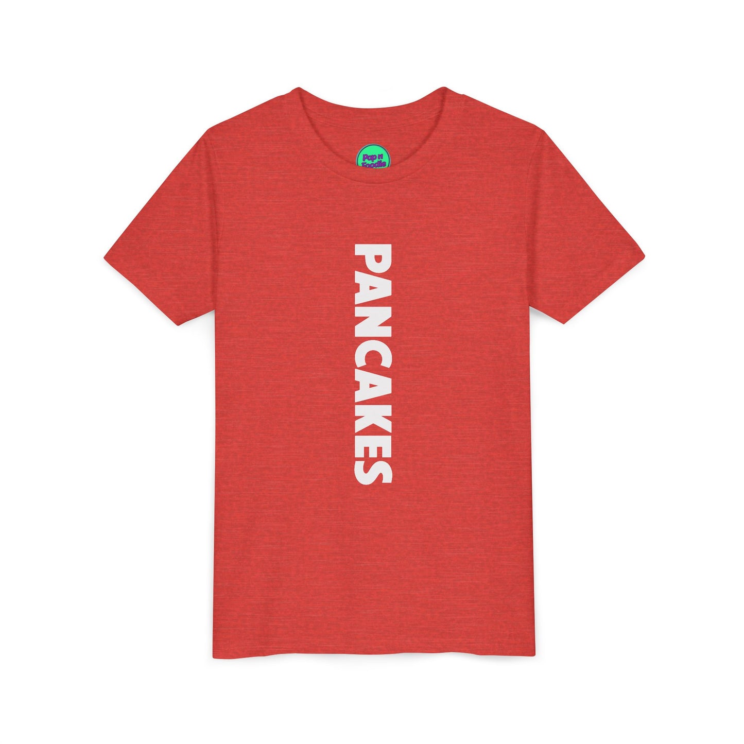 Pancakes Black Youth Tee