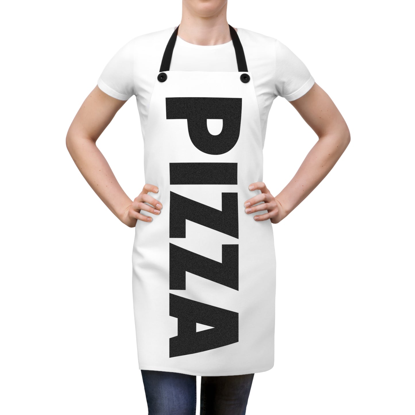 Pizza White Apron