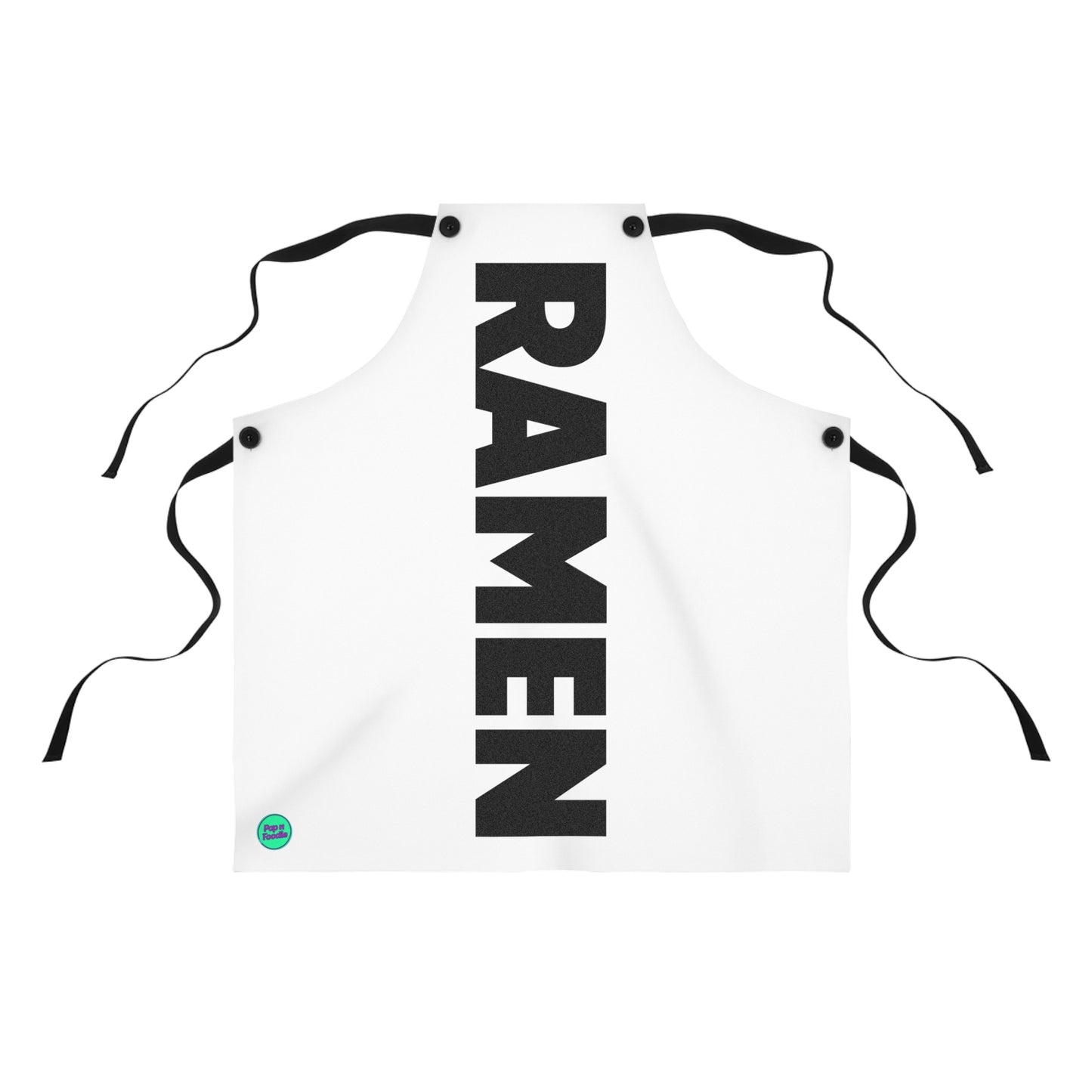 Ramen White Apron