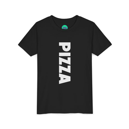 Pizza Black Youth Tee