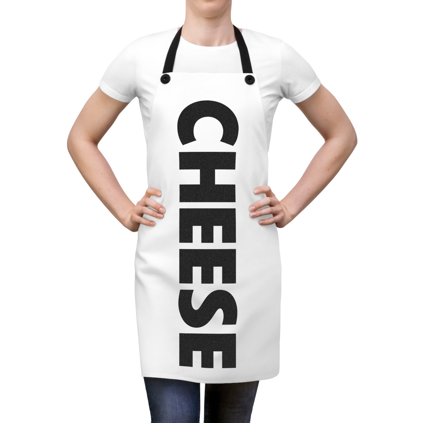 Cheese White Apron