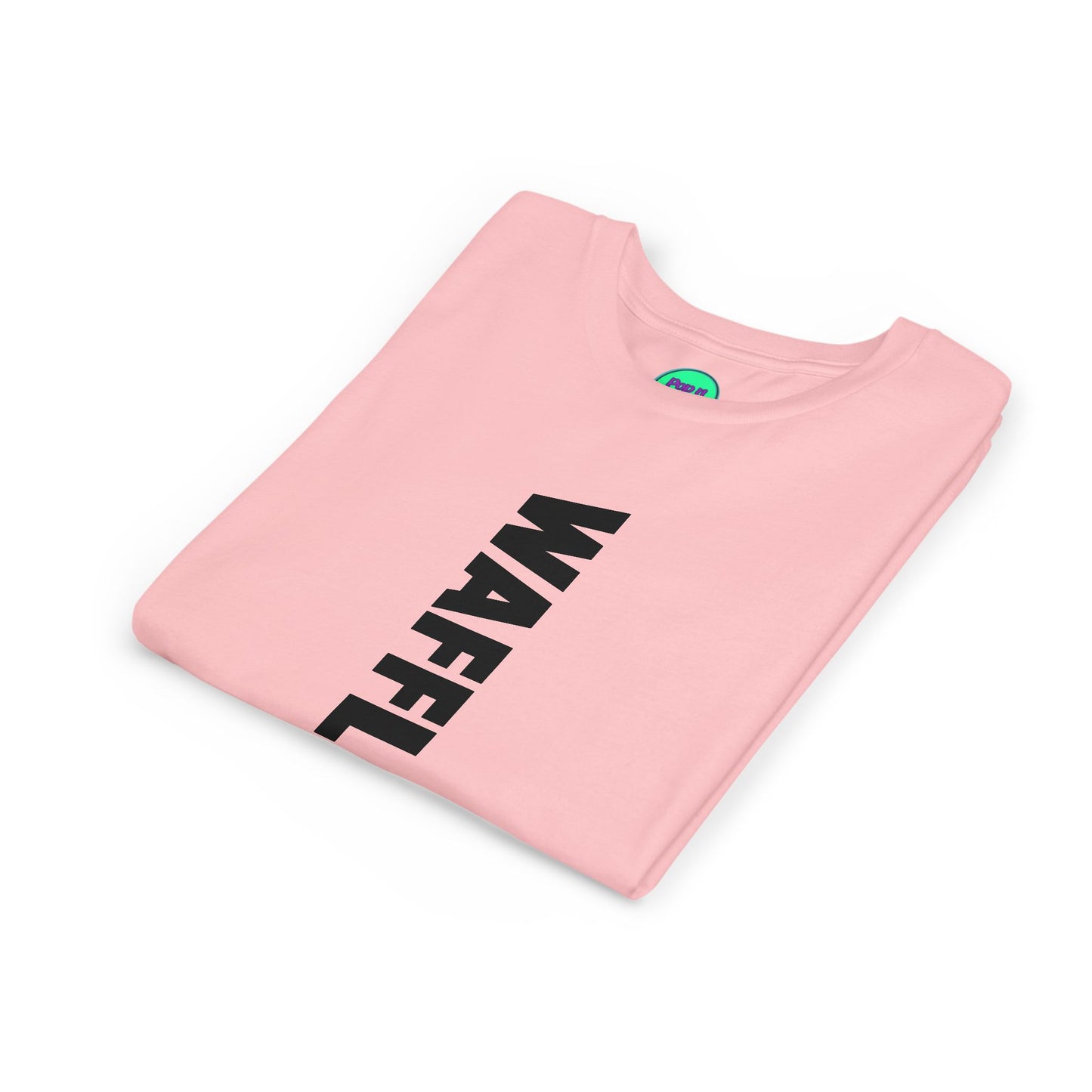 Wafffles White Youth Tee