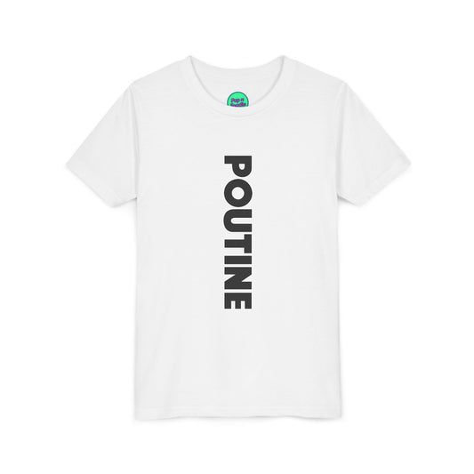 Poutine White Youth Tee