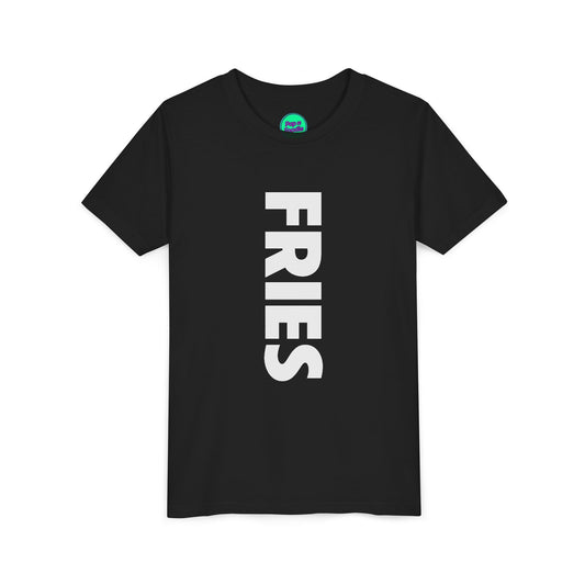 Fries Black Youth Tee