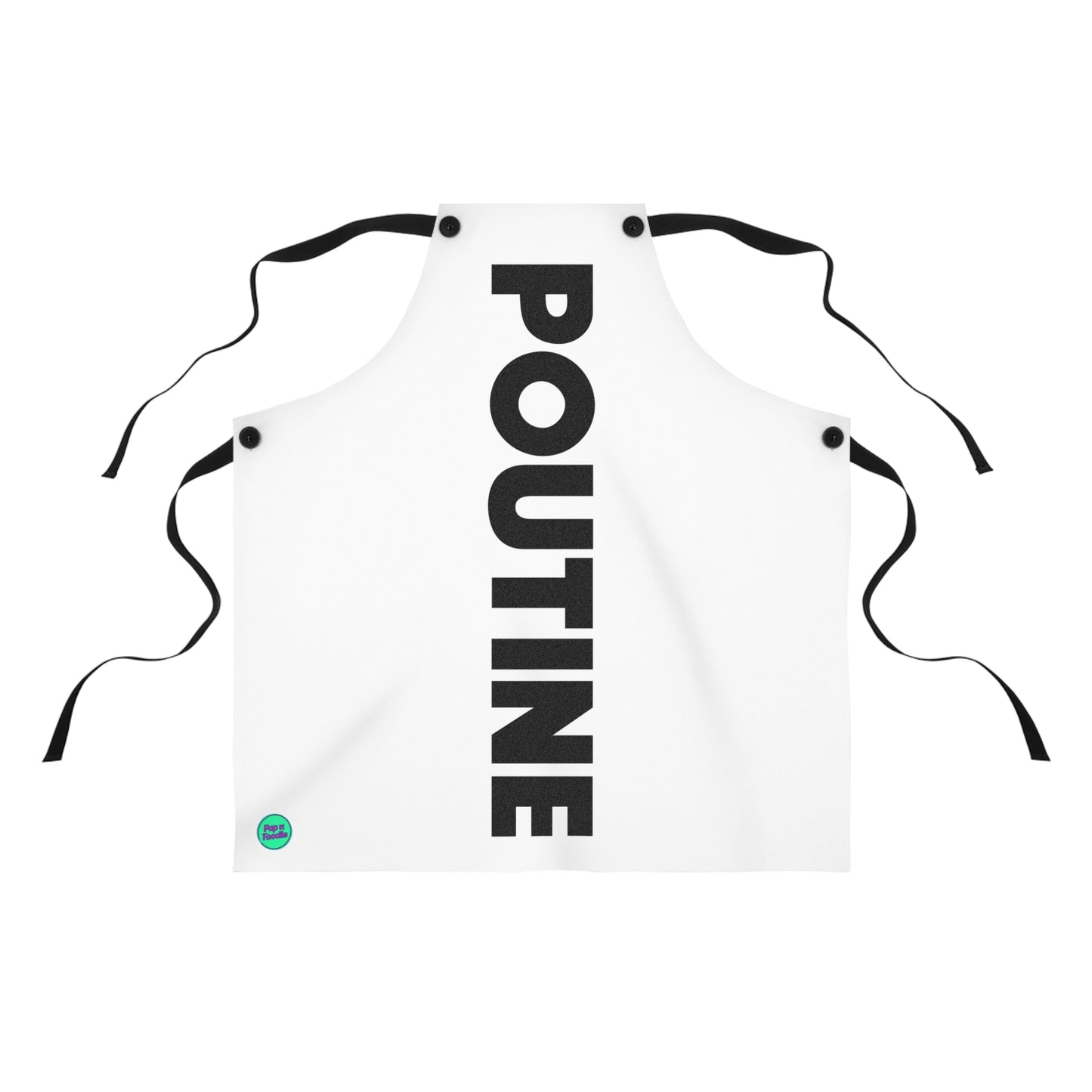 Poutine White Apron