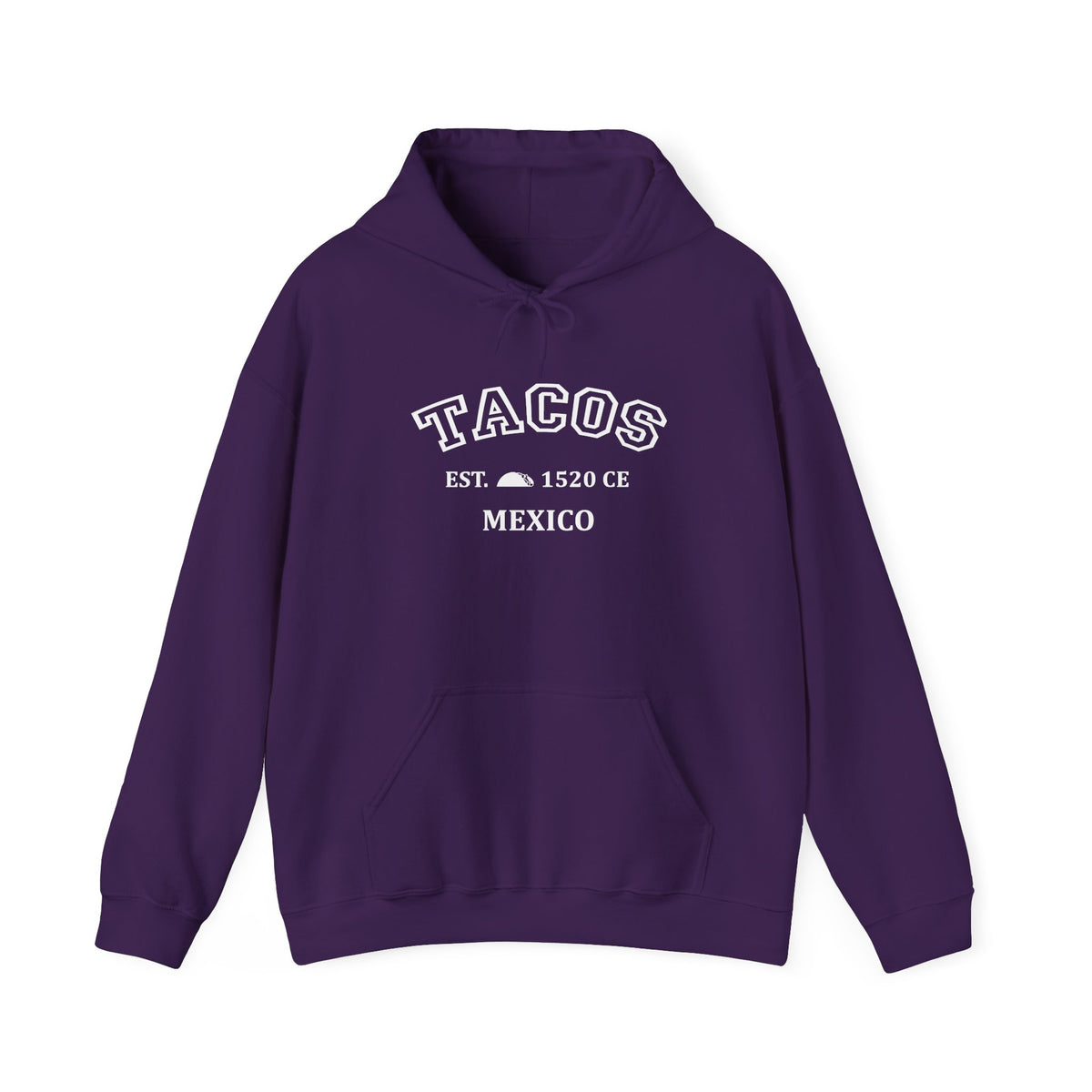 Tacos Collegiate Unisex Hoodie