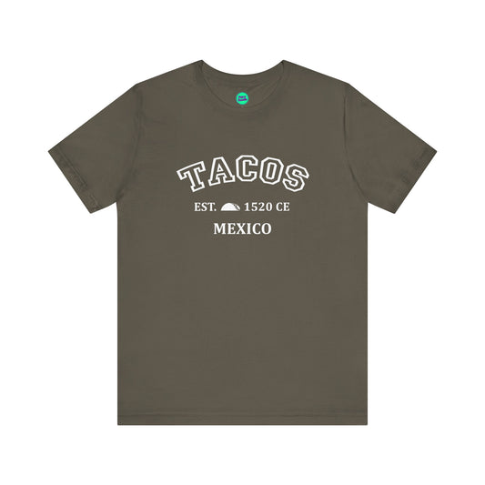 Tacos Collegiate Unisex Tee