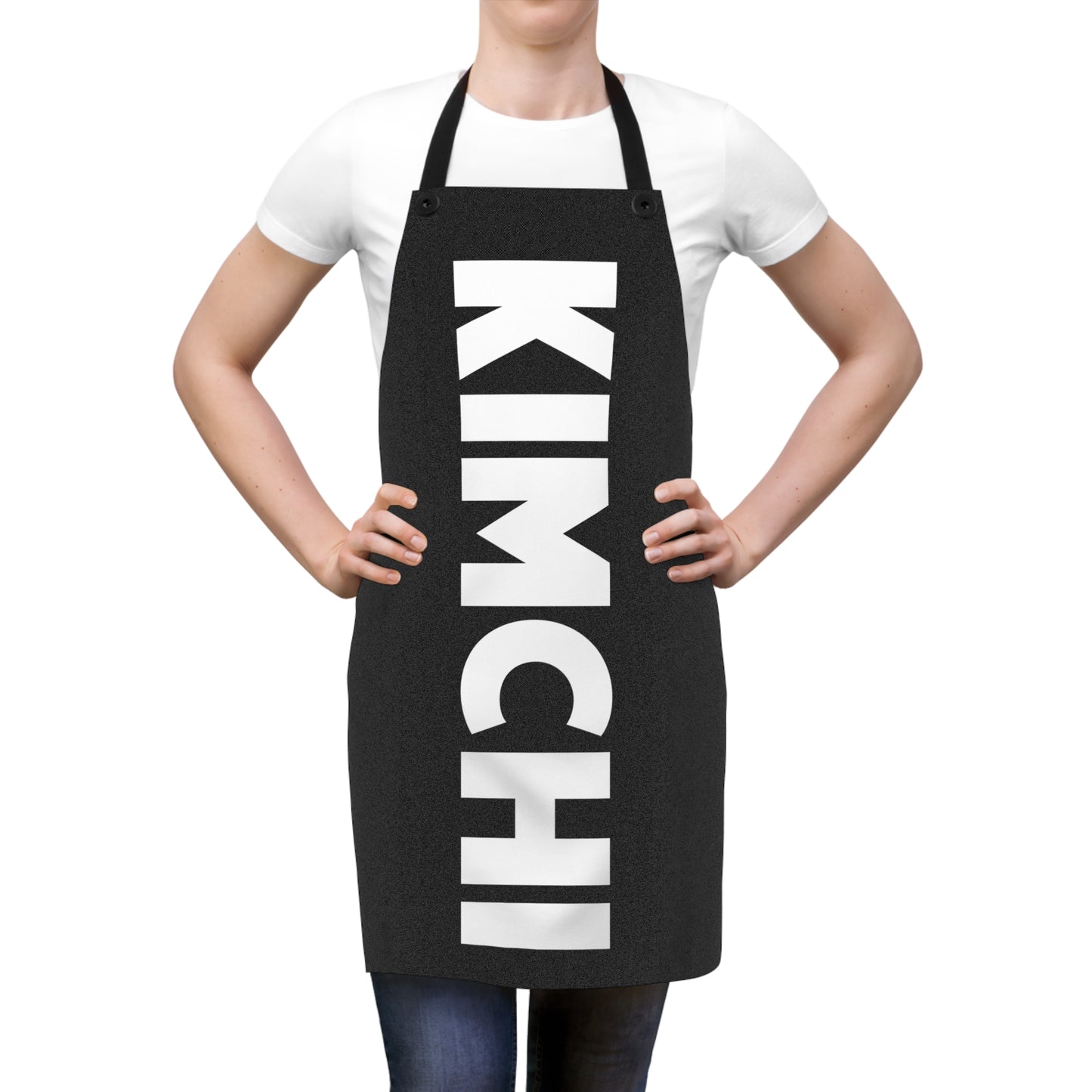 Kimchi Black Apron