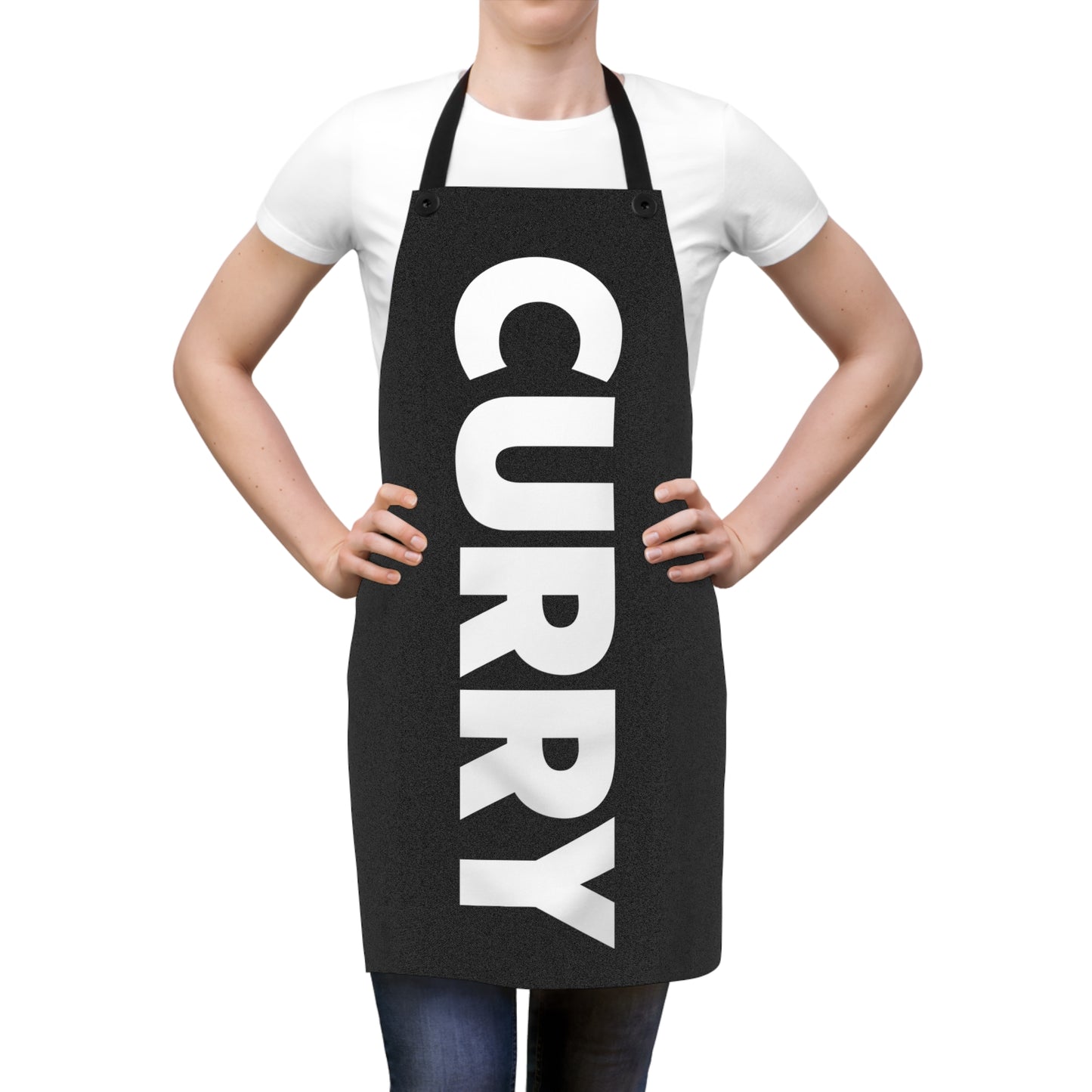 Curry Black Apron