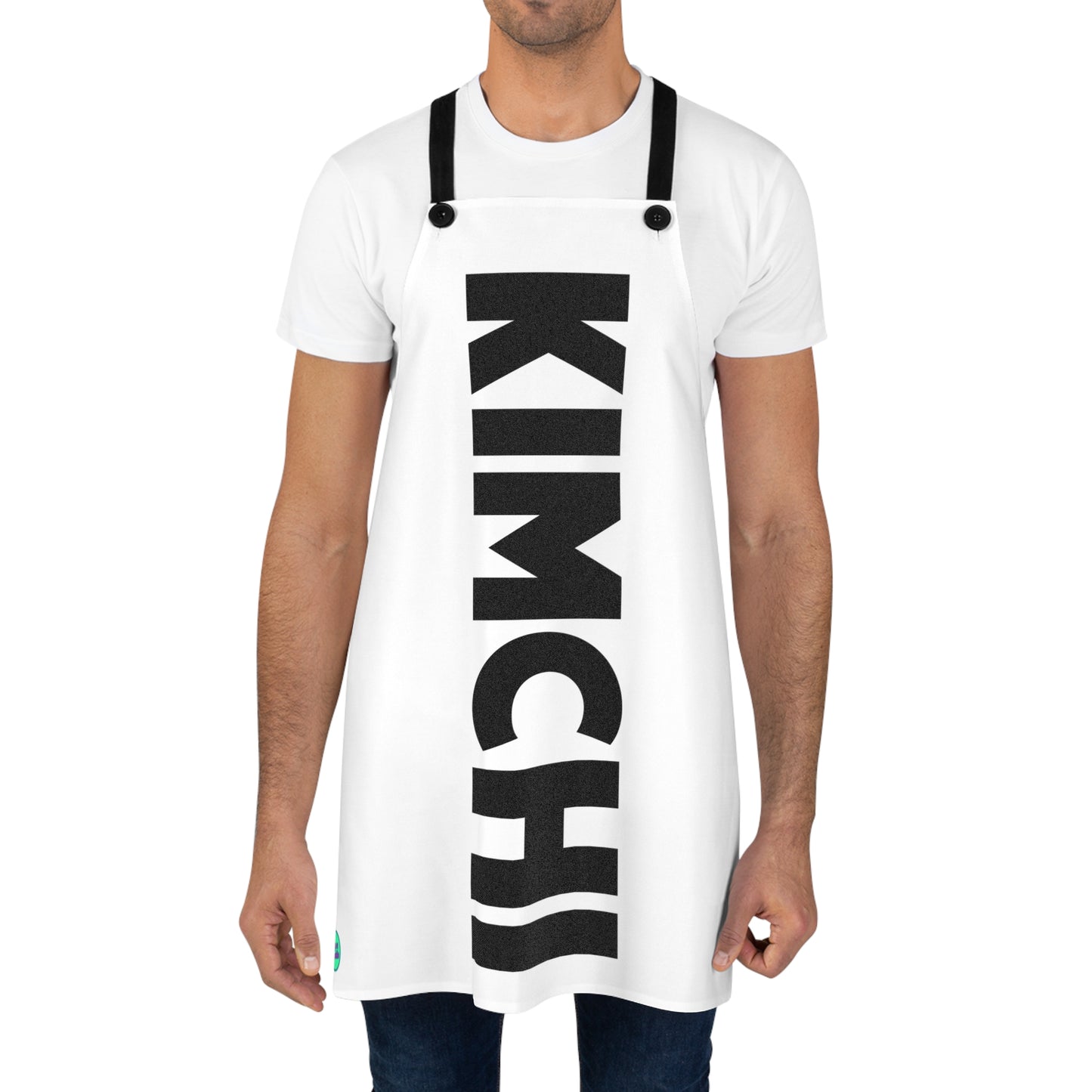 Kimchi White Apron