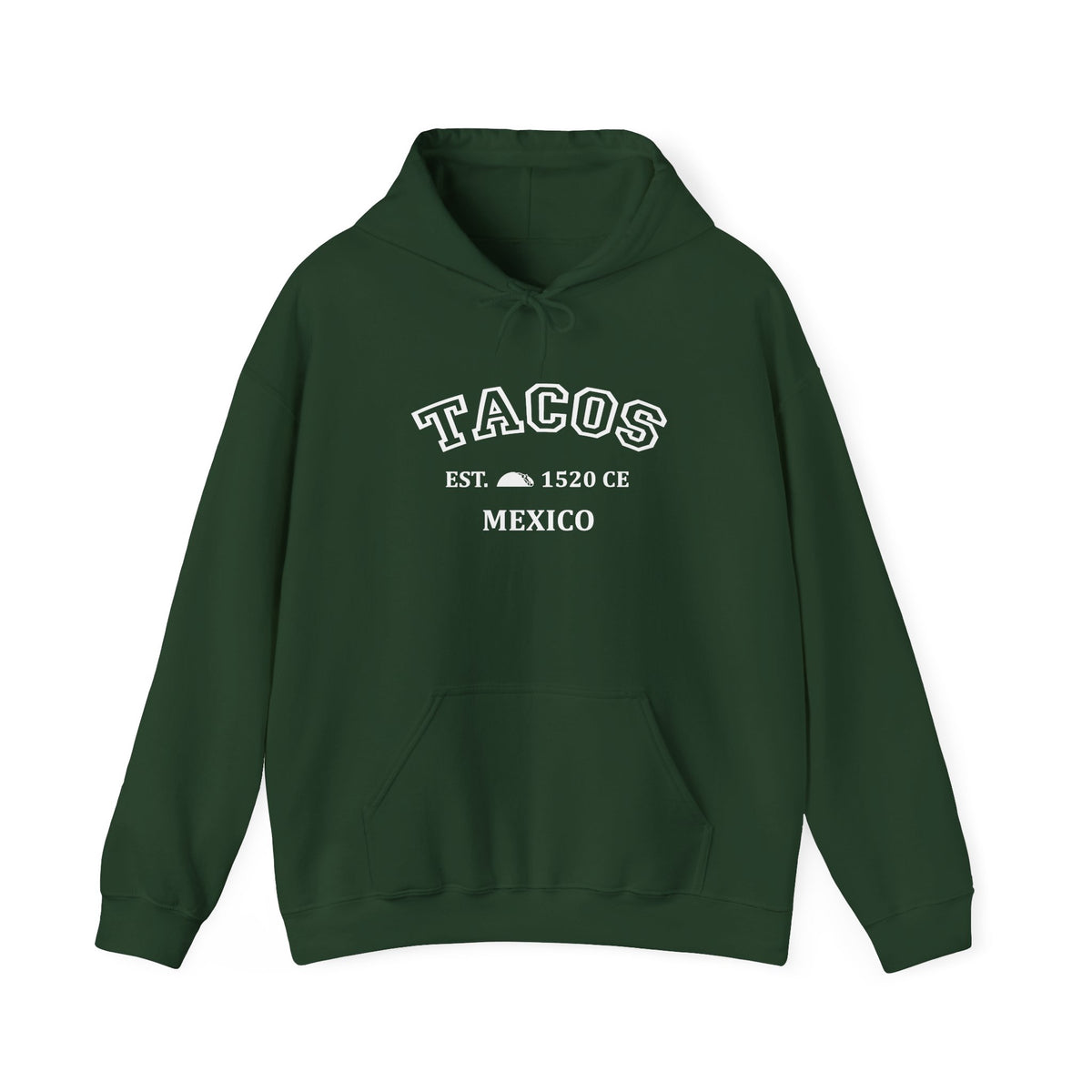 Tacos Collegiate Unisex Hoodie