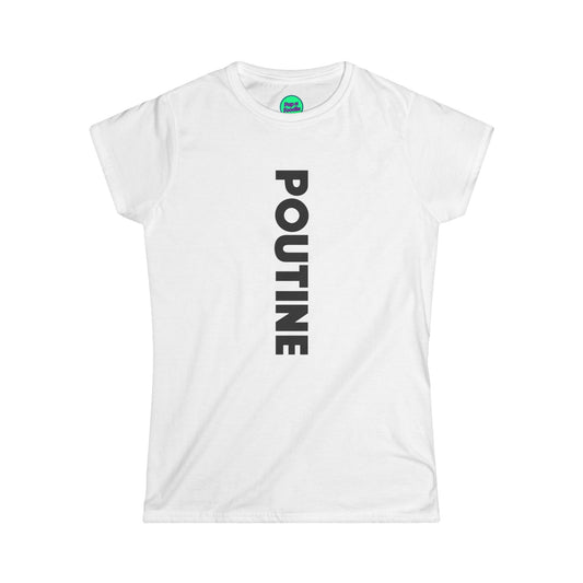 Poutine White Women's Tee