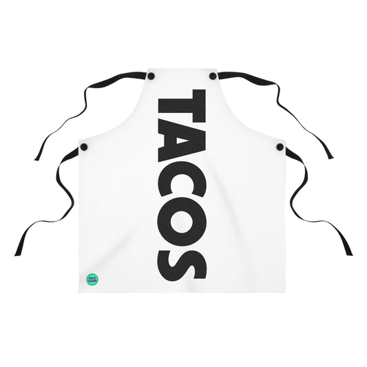 Tacos White Apron